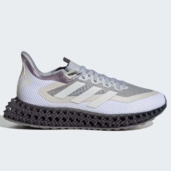 adidas 4DFWD 2 Halo Silver / Zero Metallic / Purple Metallic - Picture 3 of 12